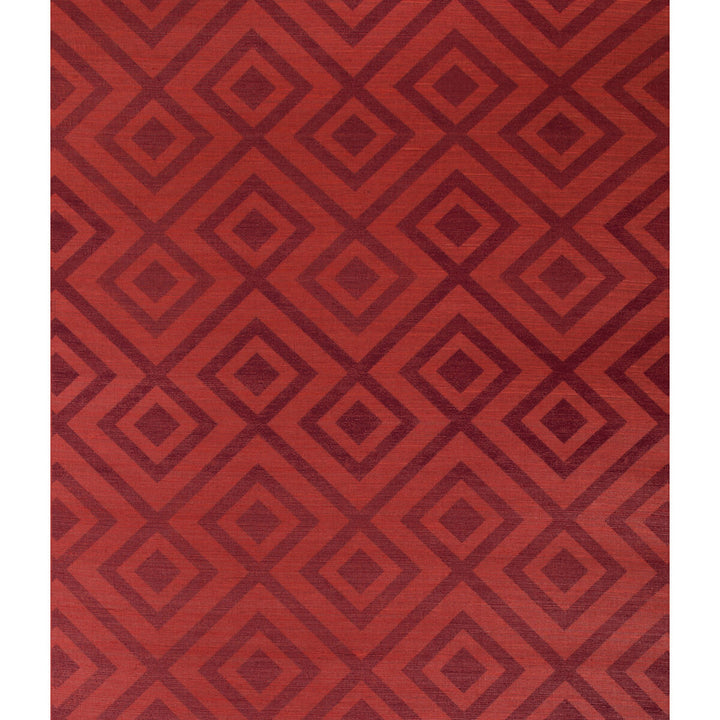 Fiorentina Red by Lee Jofa Wallcovering SISAL - 85%;COTTON - 15% China Horizontal: 30 and Vertical: 30.5 30 - Fabric Carolina -