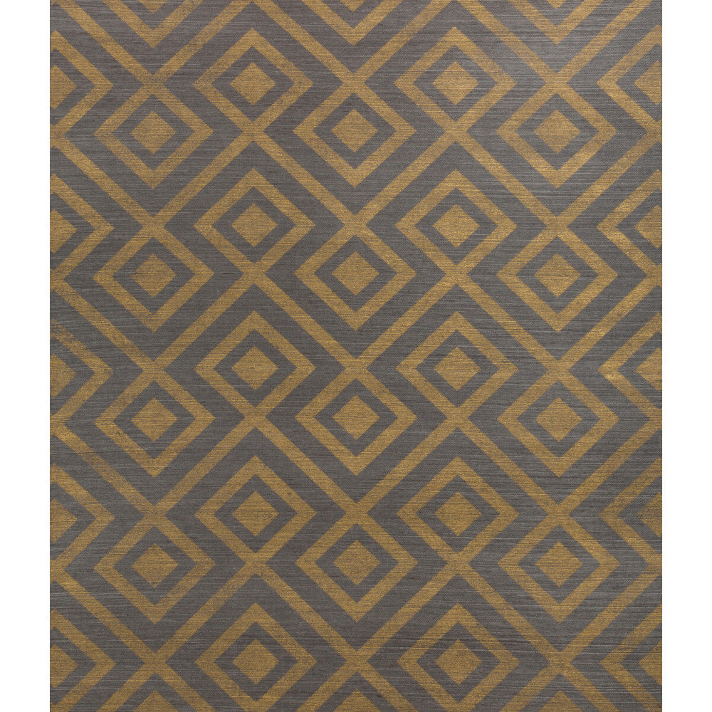 Fiorentina Gold/Grey by Lee Jofa Wallcovering SISAL - 85%;COTTON - 15% China Horizontal: 30 and Vertical: 30.5 30 - Fabric Carolina -