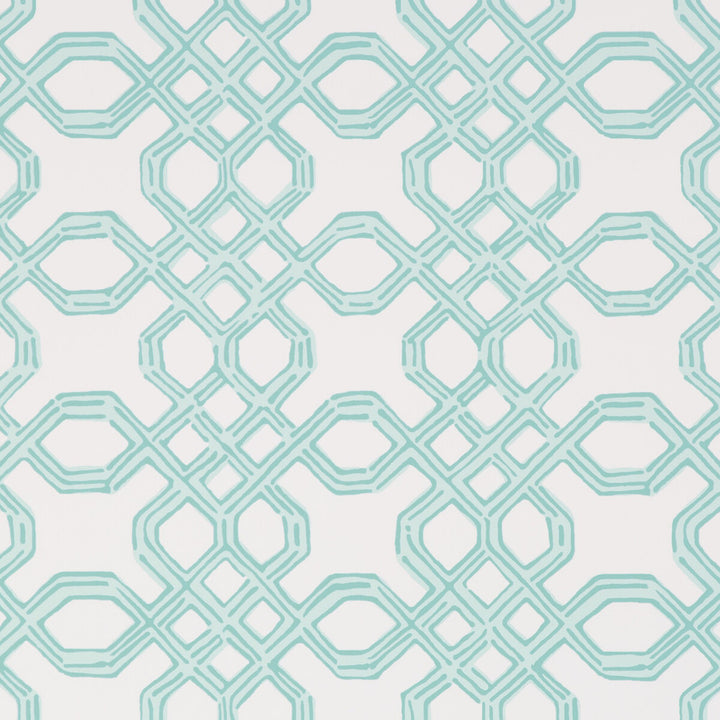 Well Connected Shorely Blue by Lee Jofa Wallcovering LILLY PULITZER WALLPAPERS PAPER - 100% United States Horizontal: 27 and Vertical: 27 27 - Fabric Carolina -