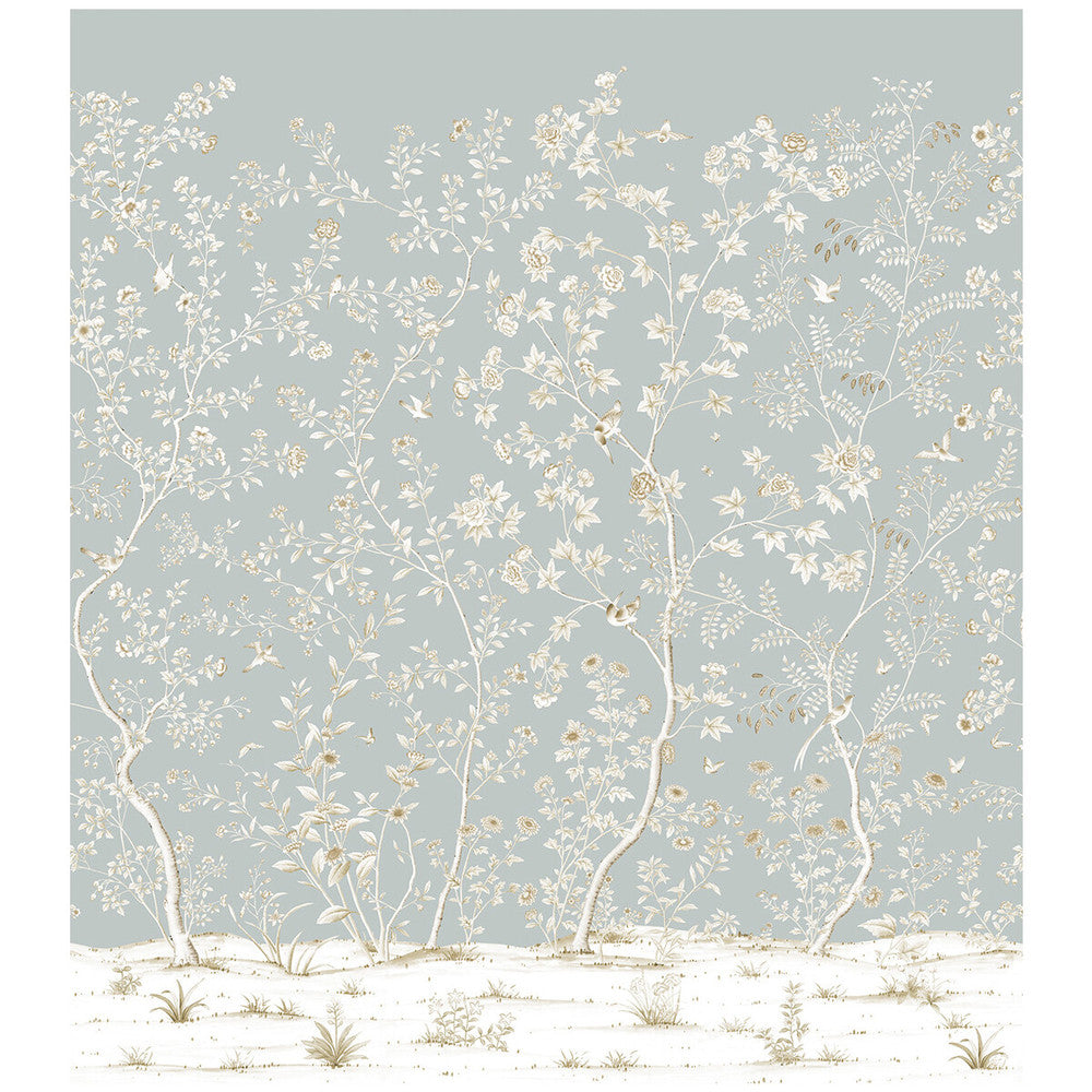 Beaujeu Wp Grey by Lee Jofa Wallcovering AERIN WALLPAPERS PAPER - 100% United Kingdom Horizontal: 108 and Vertical: 108 108 - Fabric Carolina -