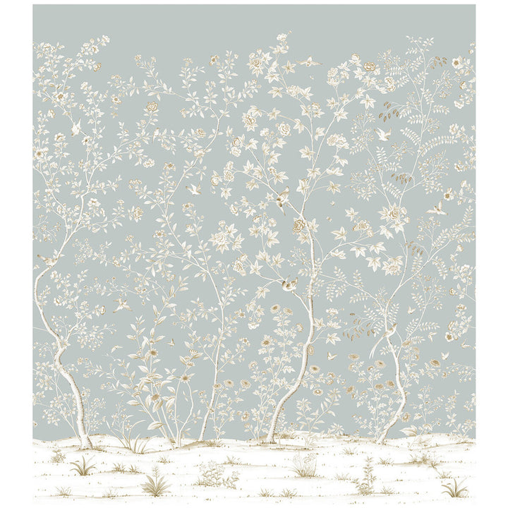 Beaujeu Wp Grey by Lee Jofa Wallcovering AERIN WALLPAPERS PAPER - 100% United Kingdom Horizontal: 108 and Vertical: 108 108 - Fabric Carolina -