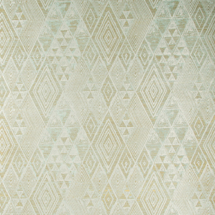 Marula Paper Aqua/Gold by Lee Jofa Wallcovering Lee Jofa Wallcovering Marula Paper Aqua/GoldWallcovering MERKATO SISAL - 90%;COTTON - 10% United States </p><p>Repeat: H: 17, V: 17 34 - Fabric Carolina -