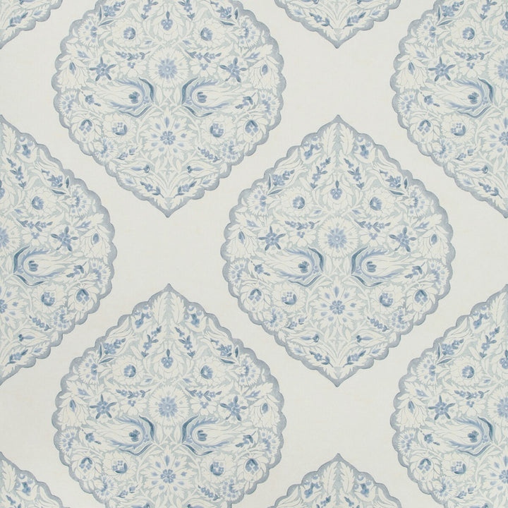 Lido Paper Sky by Lee Jofa Wallcovering WESTPORT WOOD PULP - 45%;BINDER - 20%;MINERAL FILLERS - 20%;POLYESTER - 15% United Kingdom Horizontal: 18.35 and Vertical: 18.35 27.5 - Fabric Carolina -