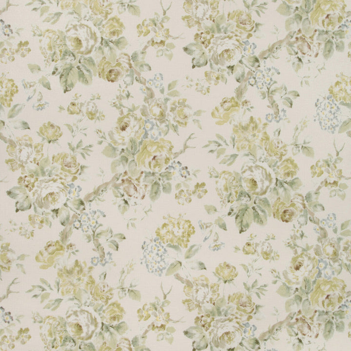Garden Roses Wp Lime/Leaf by Lee Jofa Wallcovering Lee Jofa Wallcovering Garden Roses Wp Lime/LeafWallcovering SUZANNE RHEINSTEIN III LINEN - 80%;ACRYLIC - 20% Italy </p><p>Repeat: H: 34.25, V: 27.81 34.25 - Fabric Carolina -