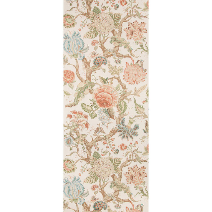 Adlington Paper Coral by Lee Jofa Wallcovering MANOR HOUSE WALLPAPER CELLULOSE - 45%;BINDER - 20%;MINERAL FILLERS - 20%;POLYESTER - 15% United Kingdom - Horizontal: 27.5 and Vertical: 47 27.5 - Fabric Carolina -