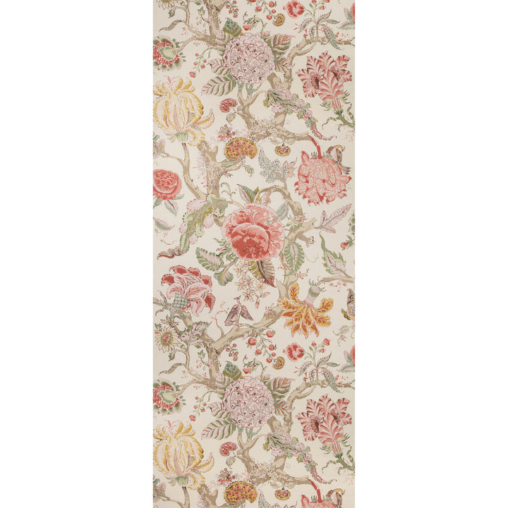 Adlington Paper Rose by Lee Jofa Wallcovering MANOR HOUSE WALLPAPER CELLULOSE - 45%;BINDER - 20%;MINERAL FILLERS - 20%;POLYESTER - 15% United Kingdom Horizontal: 27.5 and Vertical: 47 27.5 - Fabric Carolina -