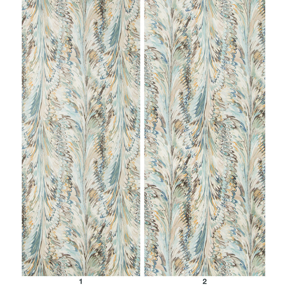 Taplow Paper Sea Mist by Lee Jofa Wallcovering MANOR HOUSE WALLPAPER PULP - 80%;POLYESTER - 20% Austria Horizontal: 17.9 and Vertical: 31.5 53.7 - Fabric Carolina -