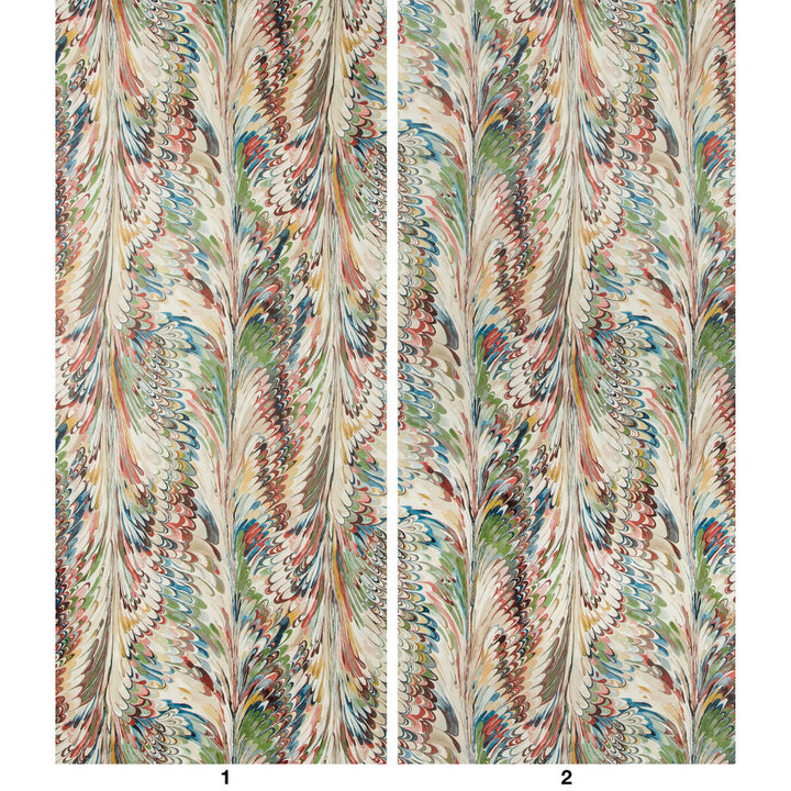 Taplow Paper Spice/Leaf by Lee Jofa Wallcovering MANOR HOUSE WALLPAPER PULP - 80%;POLYESTER - 20% Austria Horizontal: 17.9 and Vertical: 31.5 53.7 - Fabric Carolina -