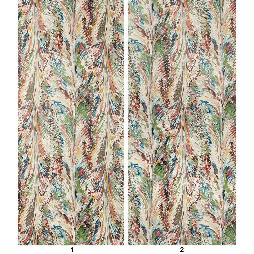 Taplow Paper Spice/Leaf by Lee Jofa Wallcovering MANOR HOUSE WALLPAPER PULP - 80%;POLYESTER - 20% Austria Horizontal: 17.9 and Vertical: 31.5 53.7 - Fabric Carolina -