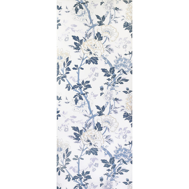 Inisfree Wp Denim by Lee Jofa Wallcovering CARRIER AND COMPANY CELLULOSE - 45%;BINDER - 20%;MINERAL FILLERS - 20%;POLYESTER - 15% United Kingdom Horizontal: 27.5 and Vertical: 33.74 27.5 - Fabric Carolina -