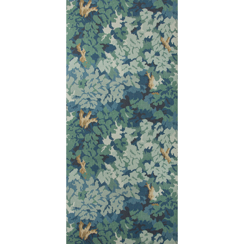 Arley Paper Lagoon by Lee Jofa Wallcovering MANOR HOUSE WALLPAPER WOOD PULP - 45%;BINDER - 20%;MINERAL FILLERS - 20%;POLYESTER - 15% United Kingdom Horizontal: 27.5 and Vertical: 27.5 27.5 - Fabric Carolina -