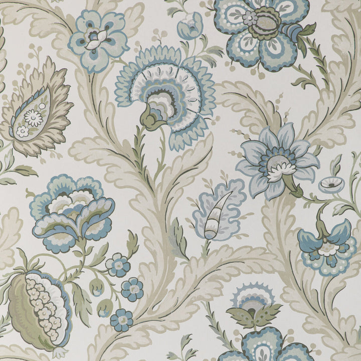 Wimberly Paper Aqua/Sage by Lee Jofa Wallcovering AVONDALE WALLPAPER WOOD PULP - 45%;BINDER - 20%;MINERAL FILLERS - 20%;POLYESTER - 15% United Kingdom Horizontal: 27.5 and Vertical: 27.2 27.5 - Fabric Carolina -