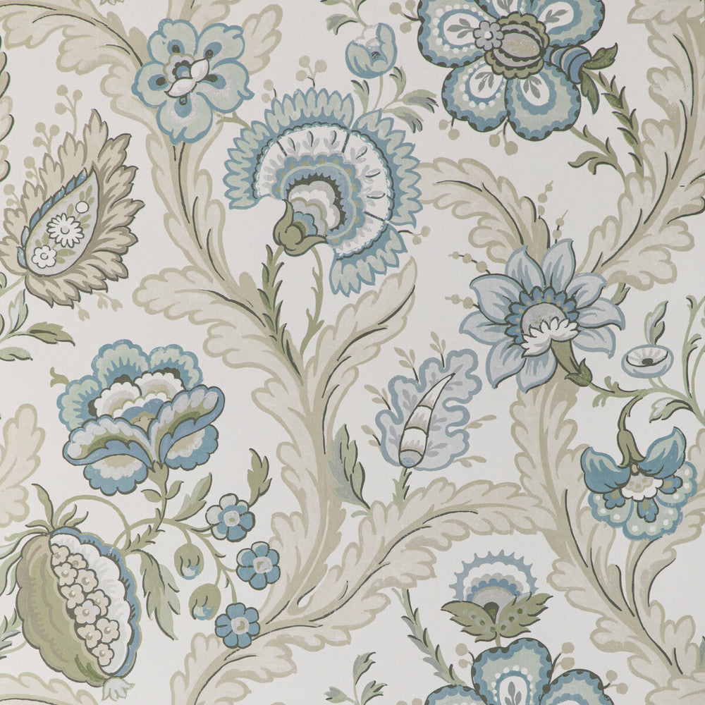 Wimberly Paper Aqua/Sage by Lee Jofa Wallcovering AVONDALE WALLPAPER WOOD PULP - 45%;BINDER - 20%;MINERAL FILLERS - 20%;POLYESTER - 15% United Kingdom Horizontal: 27.5 and Vertical: 27.2 27.5 - Fabric Carolina -