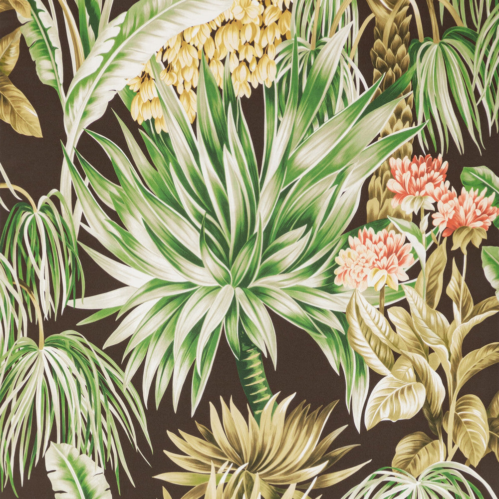 Caluya Paper Espresso by Lee Jofa Wallcovering MINDORO WALLPAPER WOOD PULP - 45%;BINDER - 20%;MINERAL FILLERS - 20%;POLYESTER - 15% United Kingdom Horizontal: 27.5 and Vertical: 37.4 27.5 - Fabric Carolina -