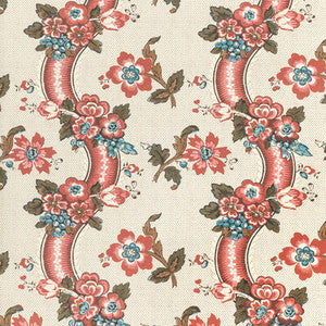 Benday Paper Red/Blue by Lee Jofa Wallcovering