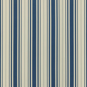 Baldwin Stripe Wp Navy P2022100.50.0 by Lee Jofa Wallcovering