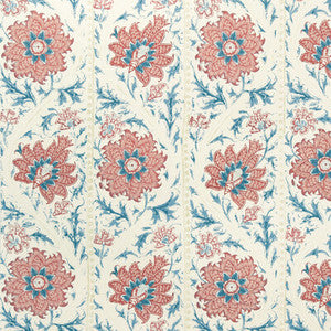 Calico Vine Wp Blue Red P2022102.195.0 by Lee Jofa Wallcovering