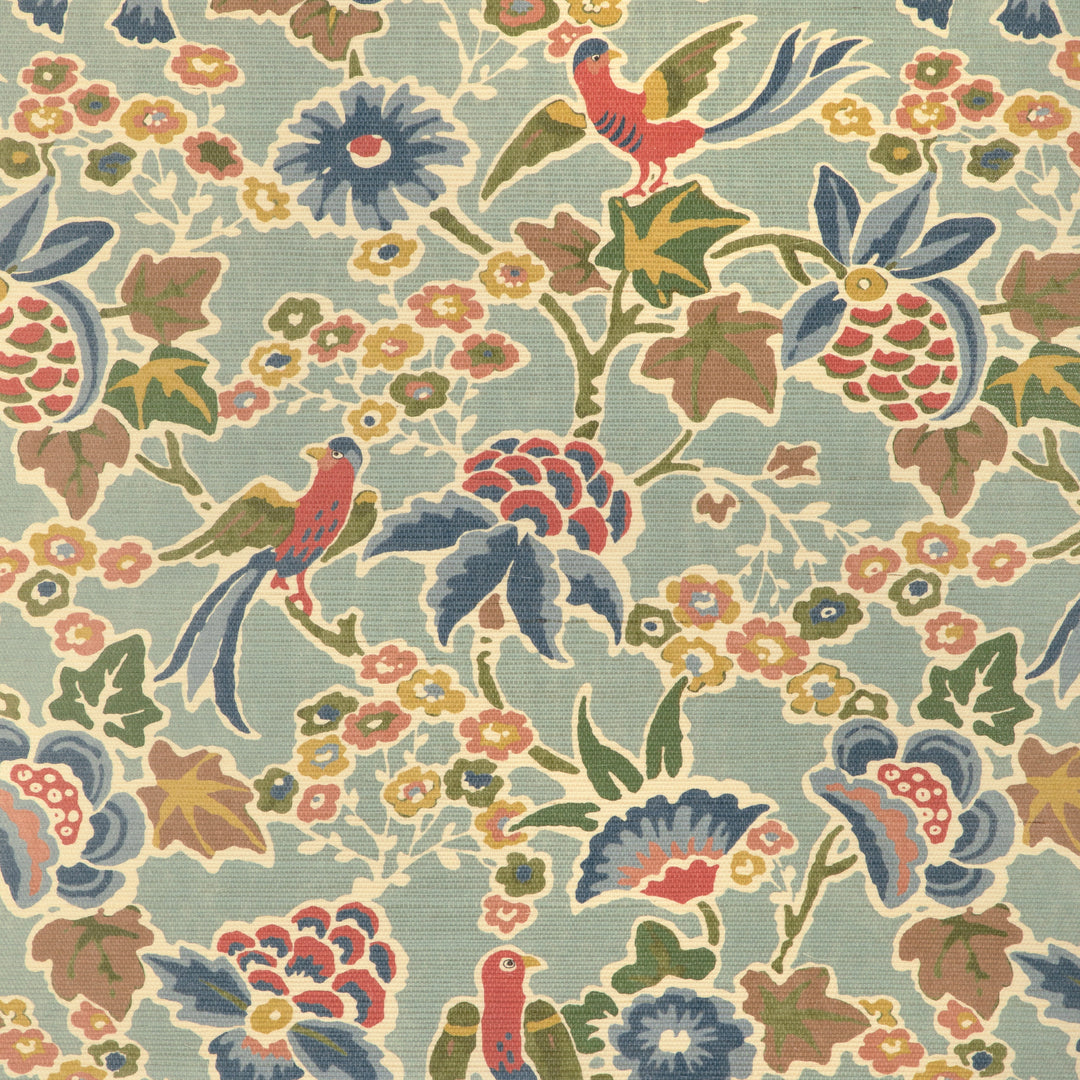 Aqua/Ivy By Lee Jofa Wallcovering