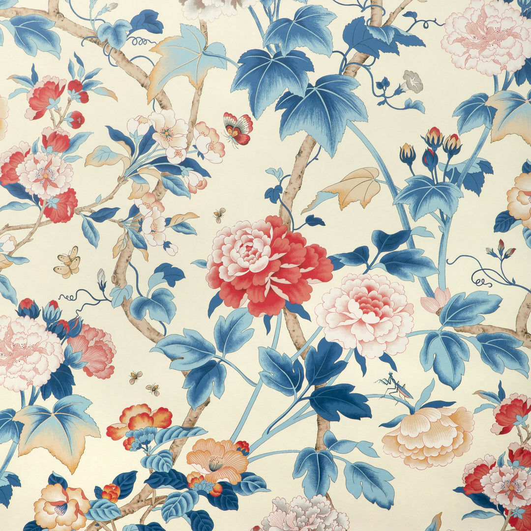Blue/Red By Lee Jofa Wallcovering