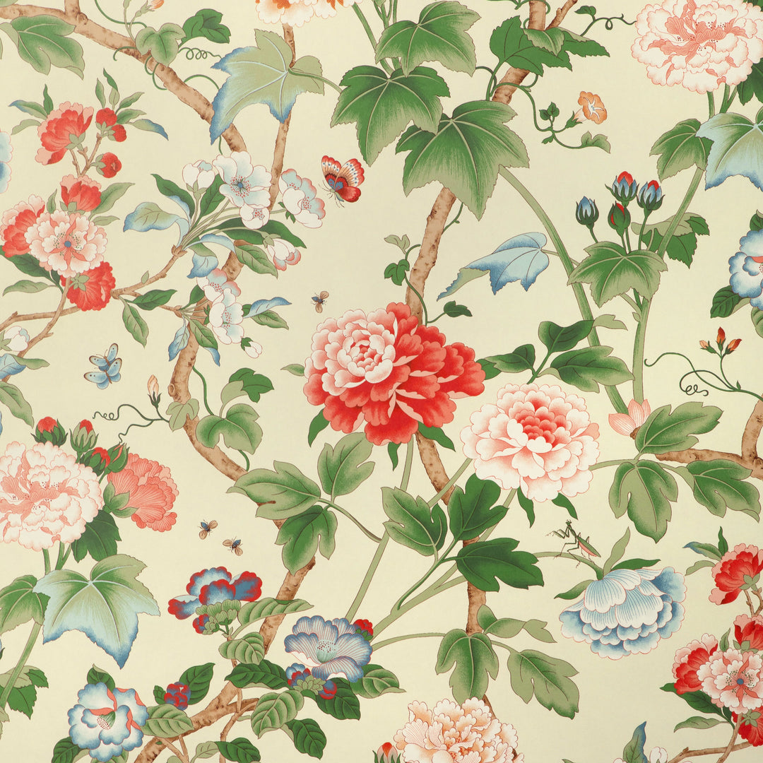 Red/Green By Lee Jofa Wallcovering