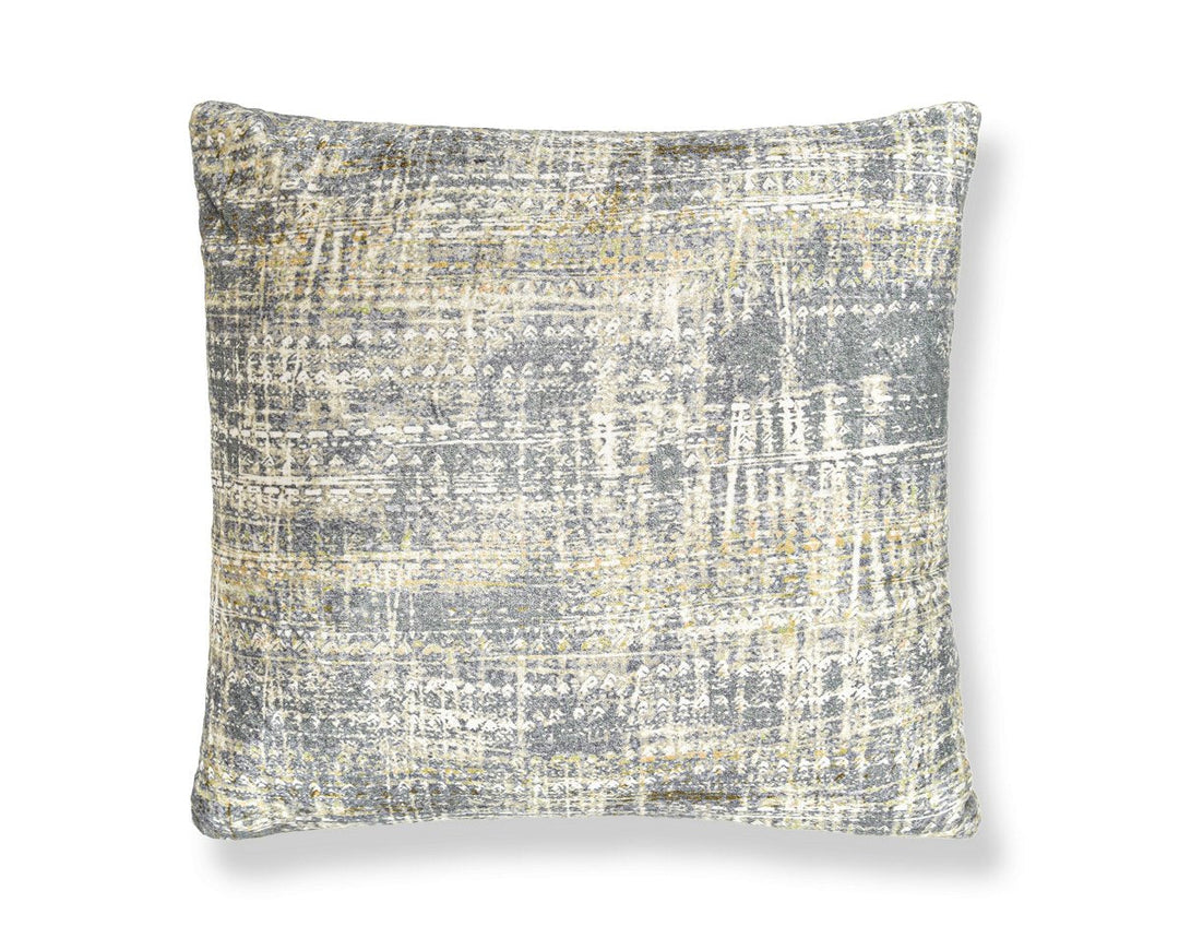 Travertine Grotto Pillow 22 X 22 - Silverpoint P4SDDK25650001 by Scalamandre Designer Pillow