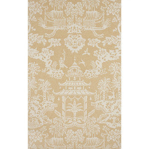 Lhasa Paper Tan by Brunschwig & Fils Wallcovering
