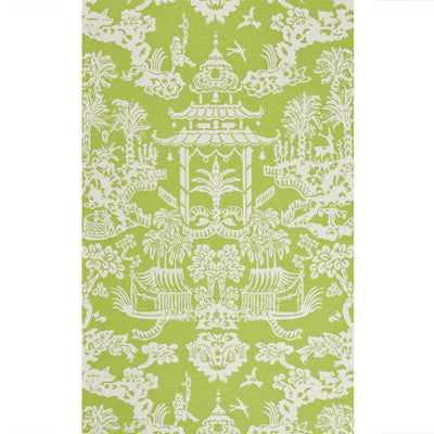 Lhasa Paper Green by Brunschwig & Fils Wallcovering Brunschwig & Fils Wallcovering Lhasa Paper GreenWallcovering PAPER - 100% United States </p><p>Repeat: H: 27, V: 36 27 - Fabric Carolina -