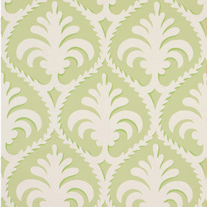 Palmette Green by Brunschwig & Fils Wallcovering