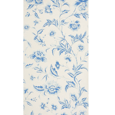 Mandarin Rose Blue by Brunschwig & Fils Wallcovering Brunschwig & Fils Wallcovering Mandarin Rose BlueWallcovering PAPER - 100% United States </p><p>Repeat: H: 26.75, V: 53.5 26.75 - Fabric Carolina -