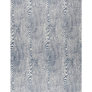 Wood Indigo by Brunschwig & Fils Wallcovering
