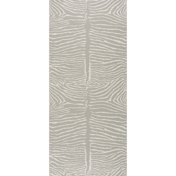Le Zebre Pewter by Brunschwig & Fils Wallcovering Brunschwig & Fils Wallcovering Le Zebre PewterWallcovering VOLUME 56 PAPER - 100% United States </p><p>Repeat: H: 24, V: 27 24 - Fabric Carolina -
