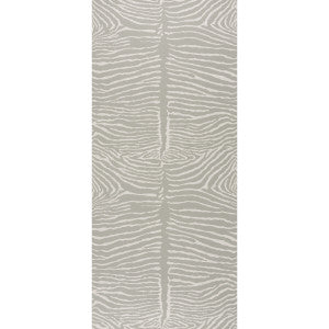 Le Zebre Pewter by Brunschwig & Fils Wallcovering