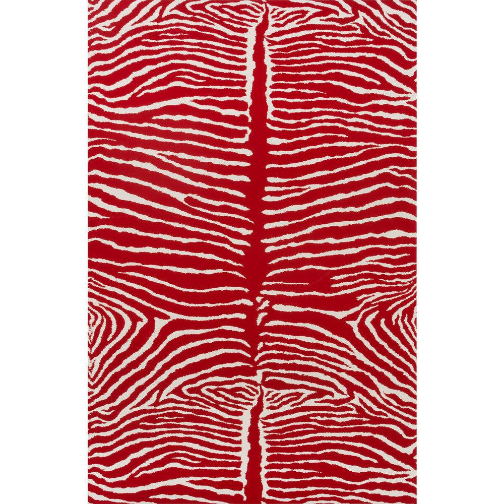Le Zebre Red by Brunschwig & Fils Wallcovering Brunschwig & Fils Wallcovering Le Zebre RedWallcovering VOLUME 56 PAPER - 100% United States </p><p>Repeat: H: 24, V: 27 24 - Fabric Carolina -