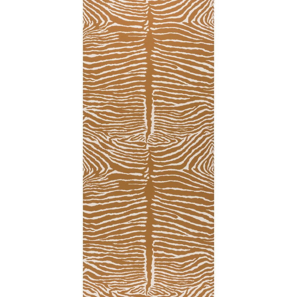 Le Zebre Caramel by Brunschwig & Fils Wallcovering Brunschwig & Fils Wallcovering Le Zebre CaramelWallcovering VOLUME 56 PAPER - 100% United States </p><p>Repeat: H: 24, V: 27 24 - Fabric Carolina -