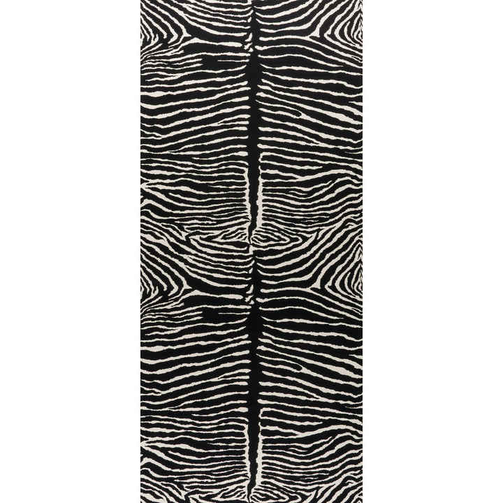 Le Zebre Black by Brunschwig & Fils Wallcovering Brunschwig & Fils Wallcovering Le Zebre BlackWallcovering VOLUME 56 PAPER - 100% United States </p><p>Repeat: H: 24, V: 27 24 - Fabric Carolina -