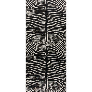 Le Zebre Black by Brunschwig & Fils Wallcovering