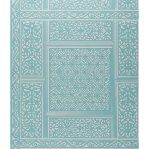 Bombay Aqua by Brunschwig & Fils Wallcovering