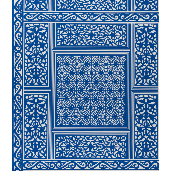 Bombay Colbalt by Brunschwig & Fils Wallcovering Brunschwig & Fils Wallcovering Bombay ColbaltWallcovering VOLUME 56 PAPER - 100% United States </p><p>Repeat: H: 27, V: 28 27 - Fabric Carolina -