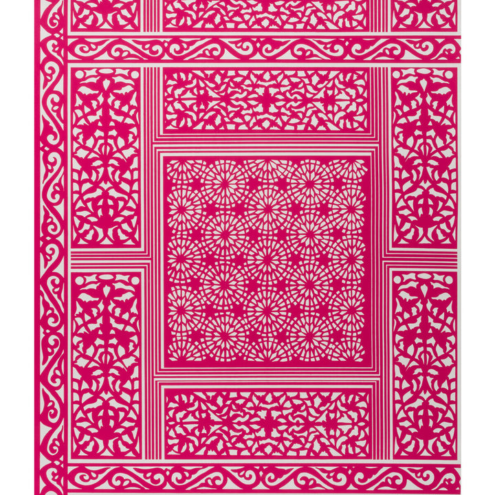 Bombay Fuchsia by Brunschwig & Fils Wallcovering Brunschwig & Fils Wallcovering Bombay FuchsiaWallcovering VOLUME 56 PAPER - 100% United States </p><p>Repeat: H: 27, V: 28 27 - Fabric Carolina -