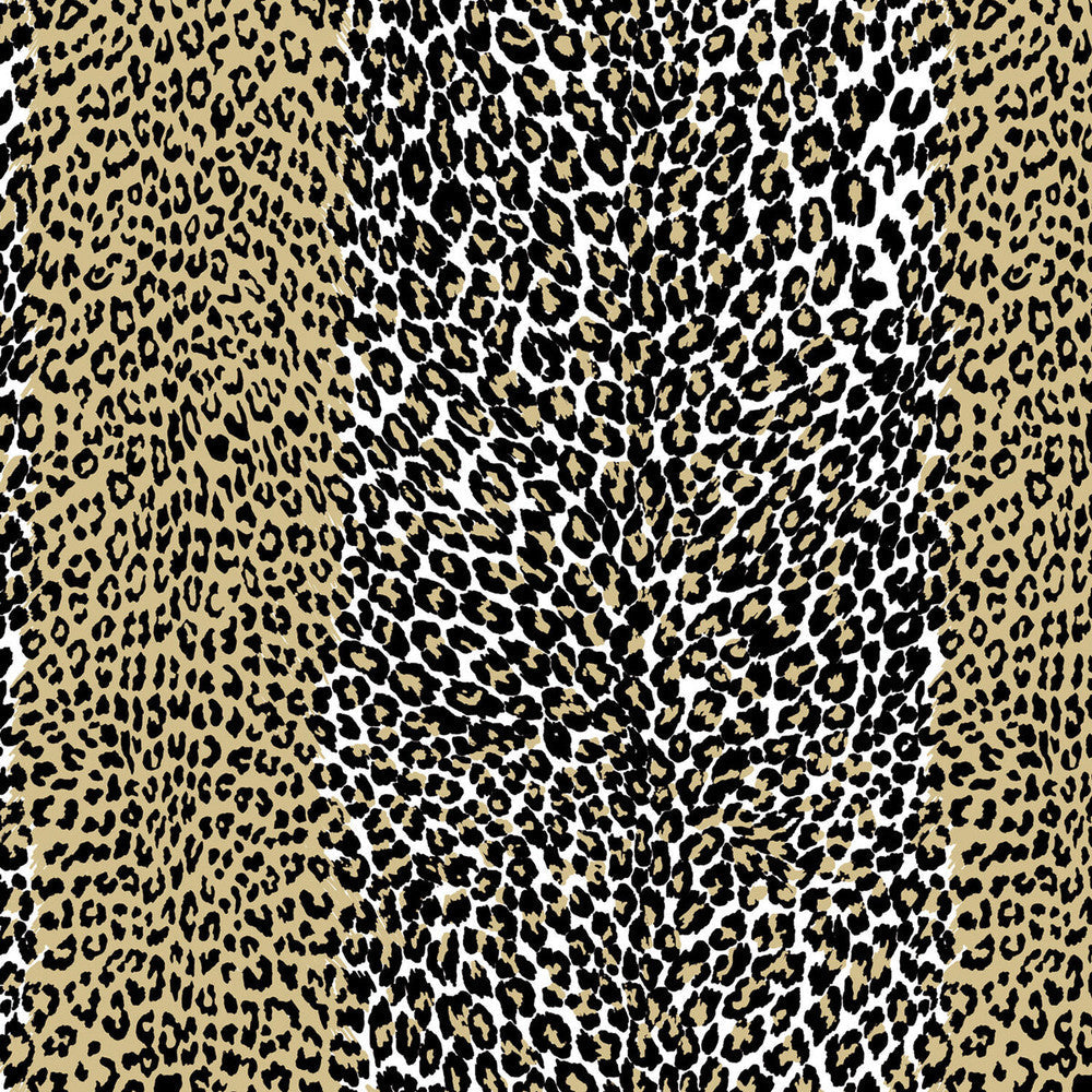 Leopard Beige by Brunschwig & Fils Wallcovering Brunschwig & Fils Wallcovering Leopard BeigeWallcovering MADELEINE CASTAING CELLULOSE - 72%;POLYESTER - 28% France </p><p>Repeat: H: 16.14, V: 37.4 47.24 - Fabric Carolina -