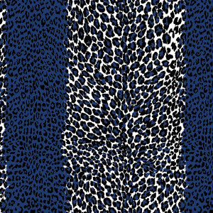 Leopard Blue by Brunschwig & Fils Wallcovering