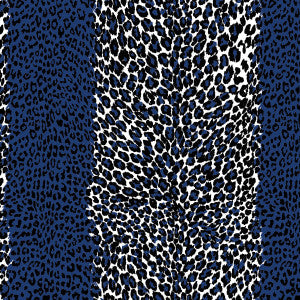 Leopard Blue by Brunschwig & Fils Wallcovering