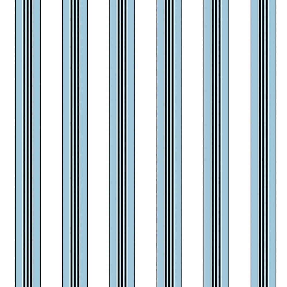Rayure Lione Ciel by Brunschwig & Fils Wallcovering Brunschwig & Fils Wallcovering Rayure Lione CielWallcovering MADELEINE CASTAING CELLULOSE - 72%;POLYESTER - 28% France </p><p>Repeat: H: 7.87, V: 0 47.24 - Fabric Carolina -