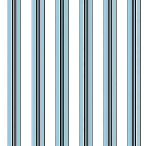 Rayure Lione Ciel by Brunschwig & Fils Wallcovering