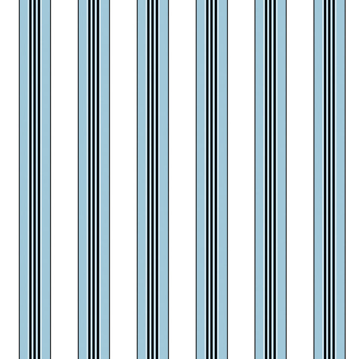 Rayure Lione Ciel by Brunschwig & Fils Wallcovering Brunschwig & Fils Wallcovering Rayure Lione CielWallcovering MADELEINE CASTAING CELLULOSE - 72%;POLYESTER - 28% France </p><p>Repeat: H: 7.87, V: 0 47.24 - Fabric Carolina -
