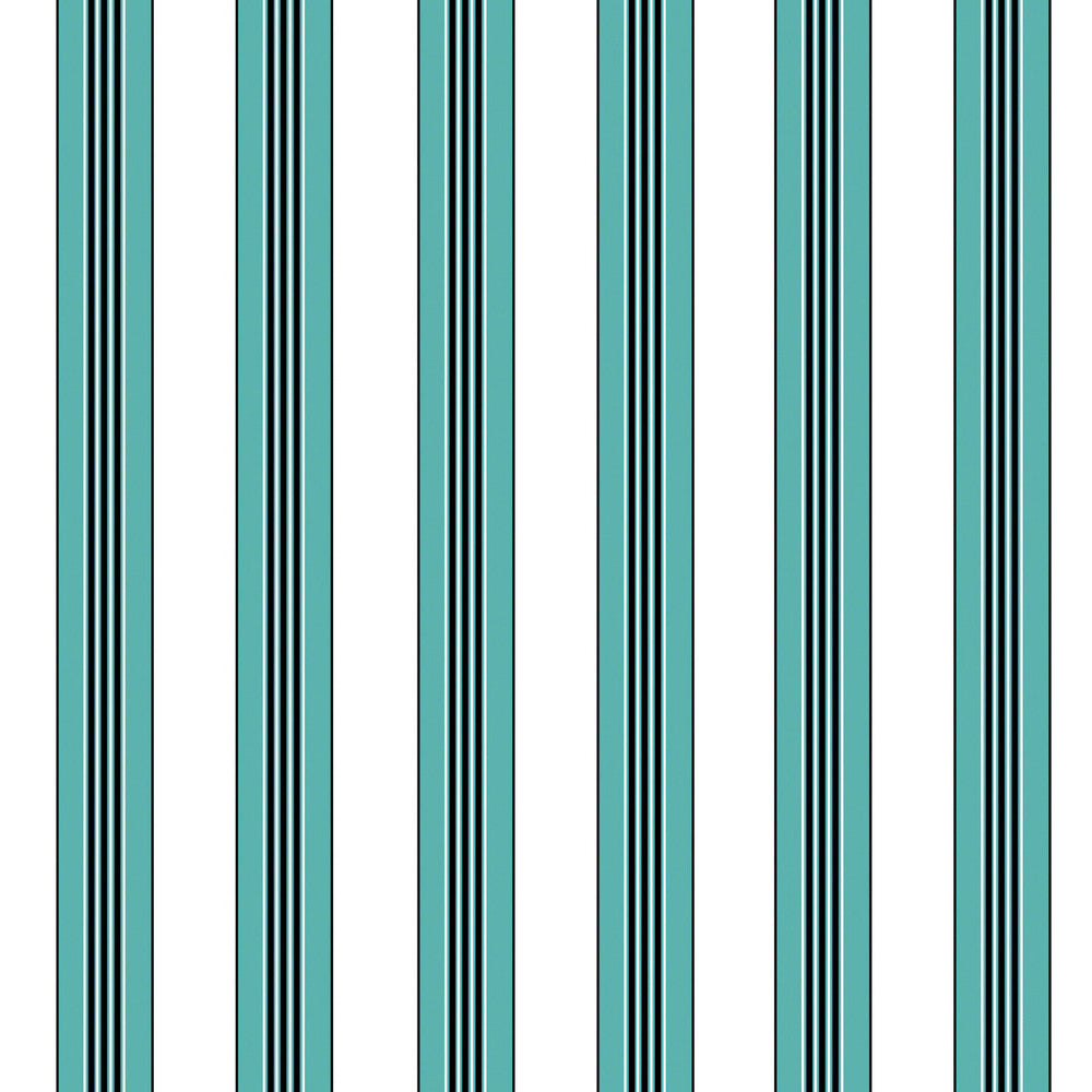 Rayure Lione Aqua by Brunschwig & Fils Wallcovering Brunschwig & Fils Wallcovering Rayure Lione AquaWallcovering MADELEINE CASTAING CELLULOSE - 72%;POLYESTER - 28% France </p><p>Repeat: H: 7.87, V: 0 47.24 - Fabric Carolina -