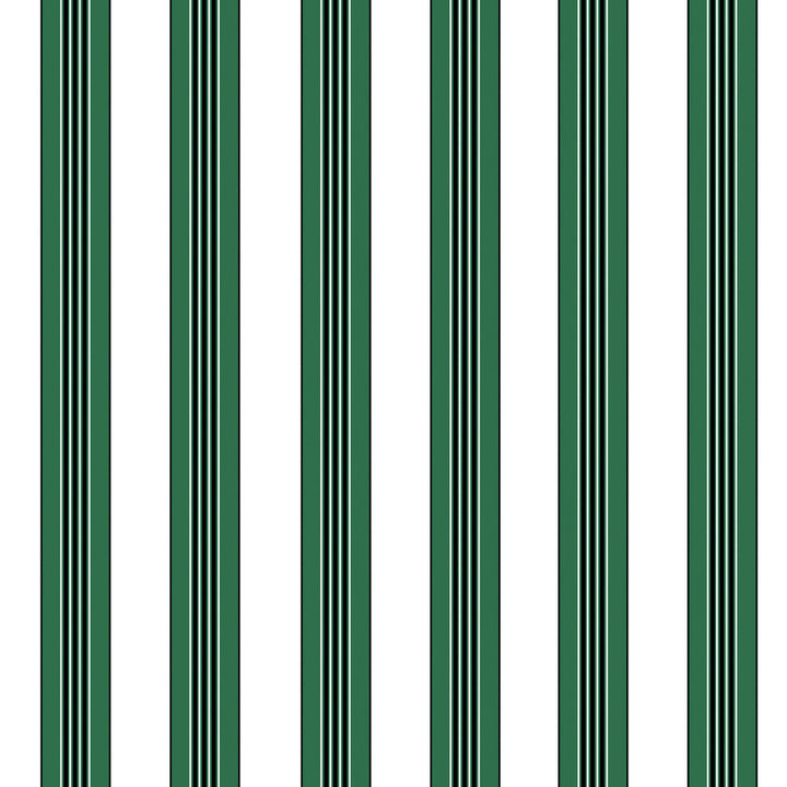 Rayure Lione Emerald by Brunschwig & Fils Wallcovering Brunschwig & Fils Wallcovering Rayure Lione EmeraldWallcovering MADELEINE CASTAING CELLULOSE - 72%;POLYESTER - 28% France </p><p>Repeat: H: 7.87, V: 0 47.24 - Fabric Carolina -