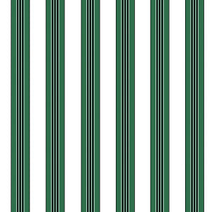 Rayure Lione Emerald by Brunschwig & Fils Wallcovering