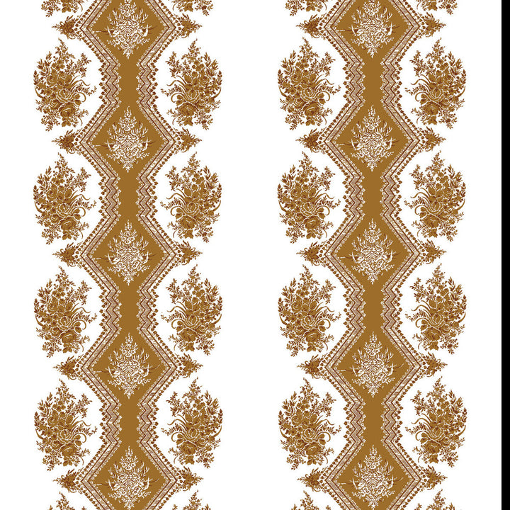 Coppelia Tobacco by Brunschwig & Fils Wallcovering Brunschwig & Fils Wallcovering Coppelia TobaccoWallcovering MADELEINE CASTAING CELLULOSE - 72%;POLYESTER - 28% France </p><p>Repeat: H: 24.41, V: 11 47.24 - Fabric Carolina -