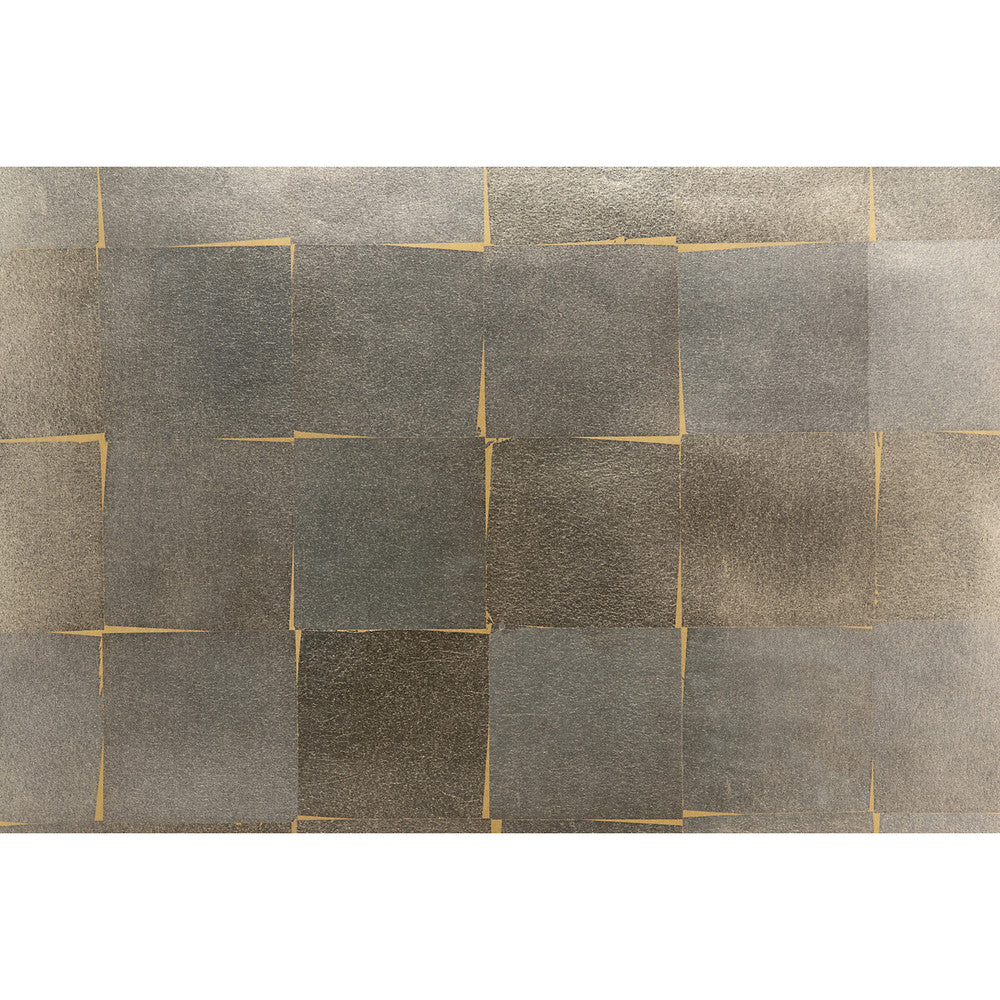 Kiko Gilver by Brunschwig & Fils Wallcovering Brunschwig & Fils Wallcovering Kiko GilverWallcovering SILVER LEAF - 100% Japan </p><p>Repeat: H: 6, V: 6 36 - Fabric Carolina -